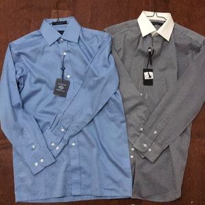 NWT Bundle of 2 Button Down Dress Shirts